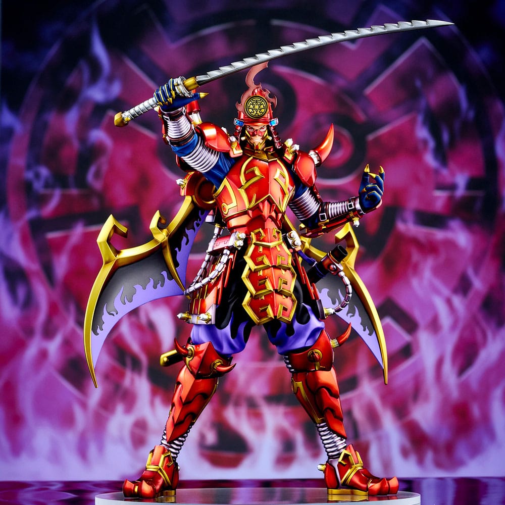 Yu-Gi-Oh! Monster Figure Collection Statue PVC Legendary Six Samurai Shi En 35 cm P062398