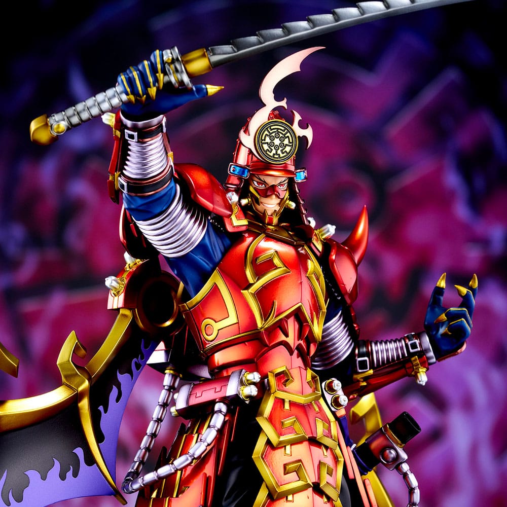 Yu-Gi-Oh! Monster Figure Collection Statue PVC Legendary Six Samurai Shi En 35 cm P062398