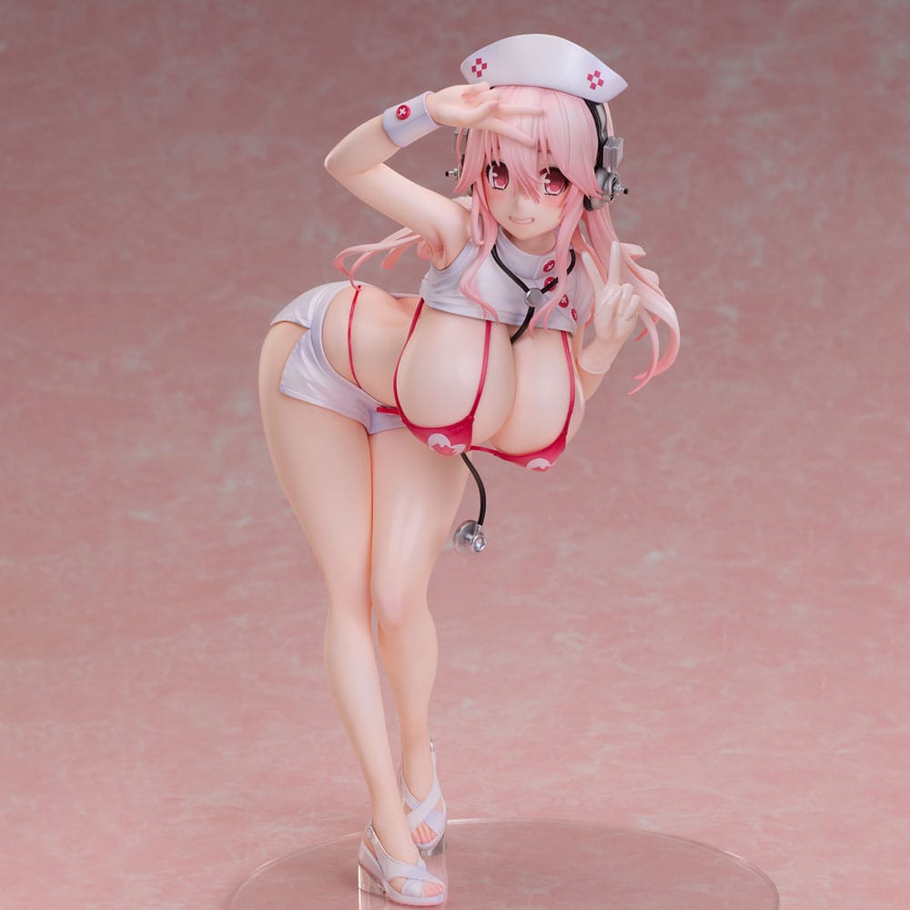 Super Sonico PVC Statue 1/6 Super Sonico Nurse Bikini Ver. 22 cm P065225