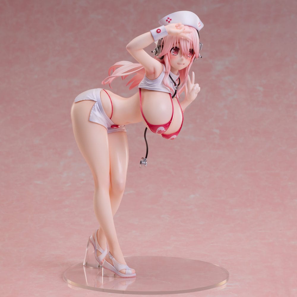 Super Sonico PVC Statue 1/6 Super Sonico Nurse Bikini Ver. 22 cm P065225