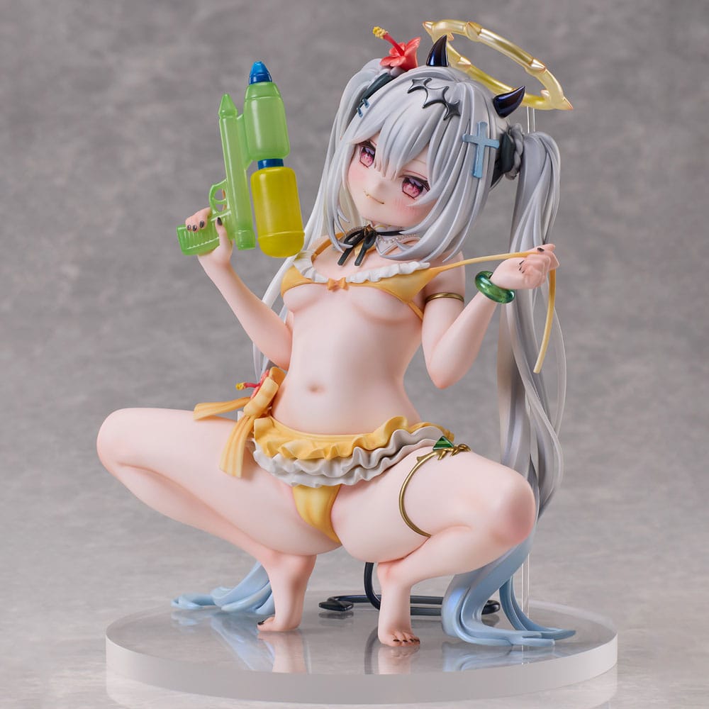 Original Character PVC Statue 1/6 Silver-Haired Girl Illustrated by Chihiro 18 cm P065226
