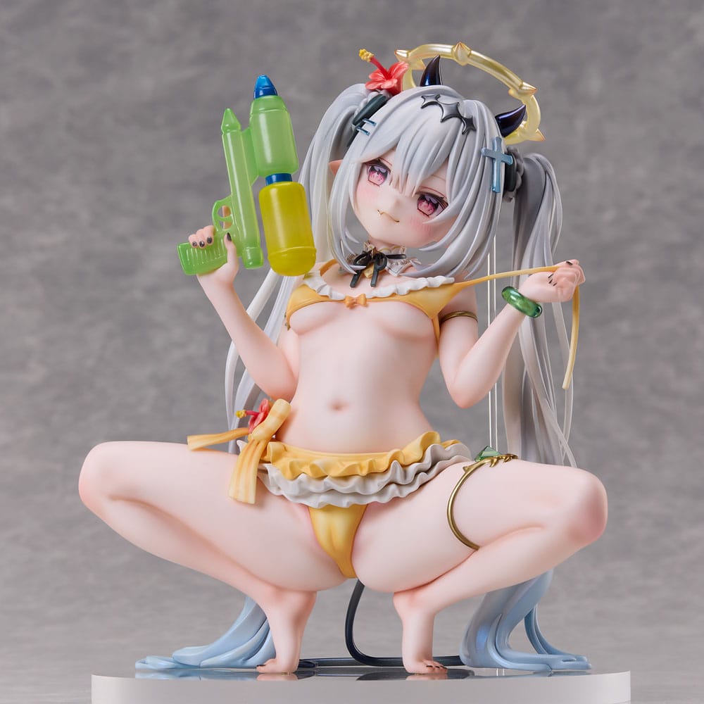 Original Character PVC Statue 1/6 Silver-Haired Girl Illustrated by Chihiro 18 cm P065226