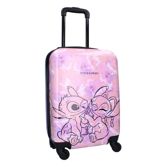 Lilo & Stitch Trolley Suitcase Ohana Forever pink 46 cm P062566