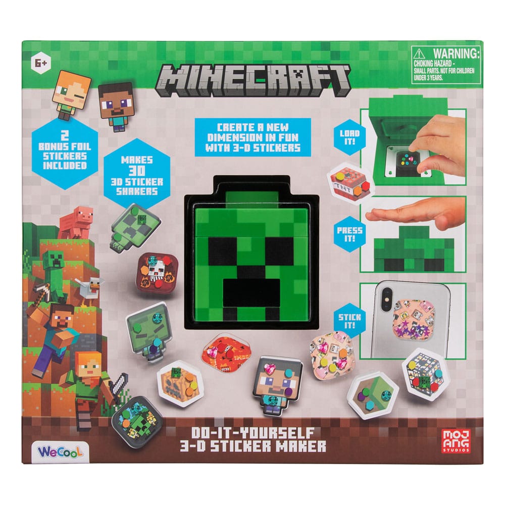 Minecraft 3D Sticker Maker P062692