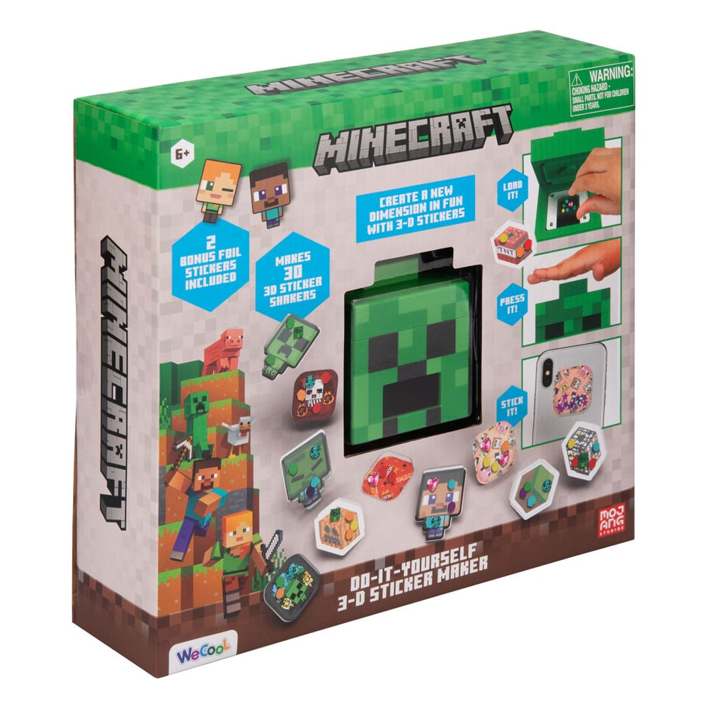 Minecraft 3D Sticker Maker P062692