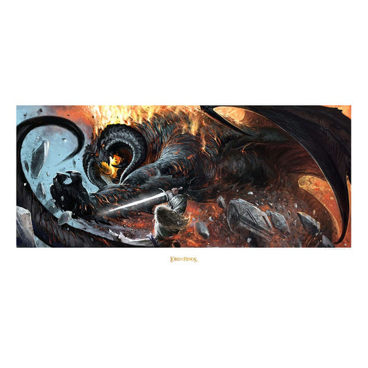 Lord of the Rings Art Print The Battle of the Peak 59 x 30 cm P062832