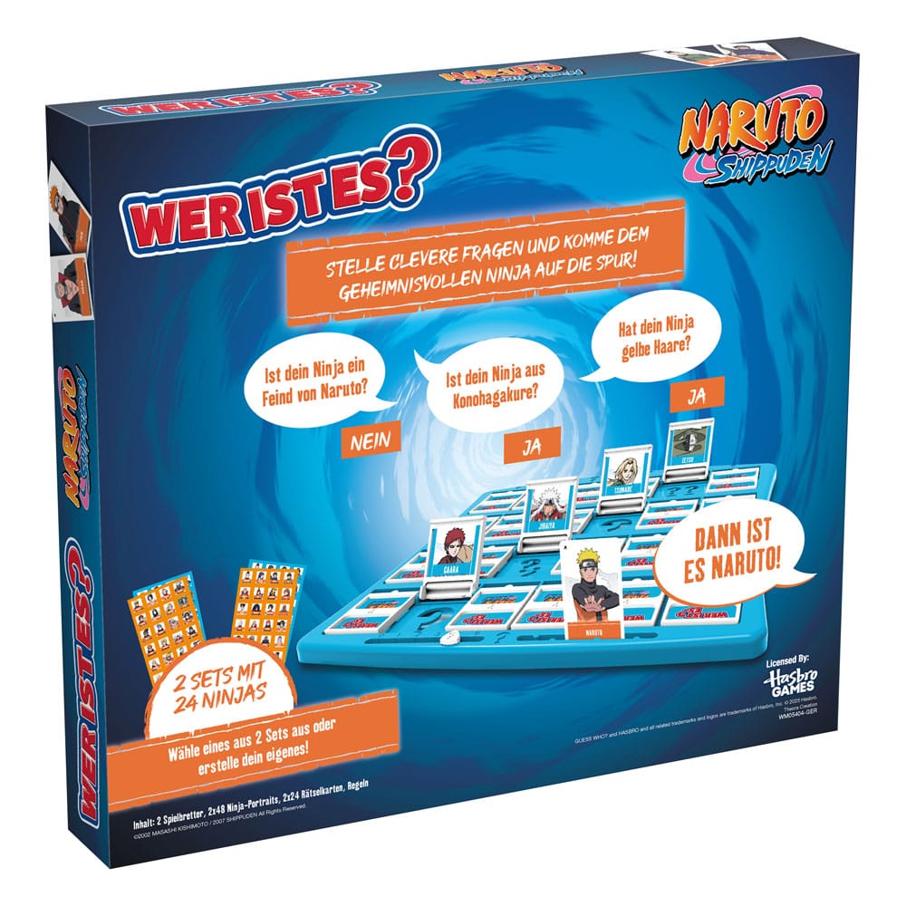 Naruto Board Game Guess Who Beruhmte Gebaude *German Version*