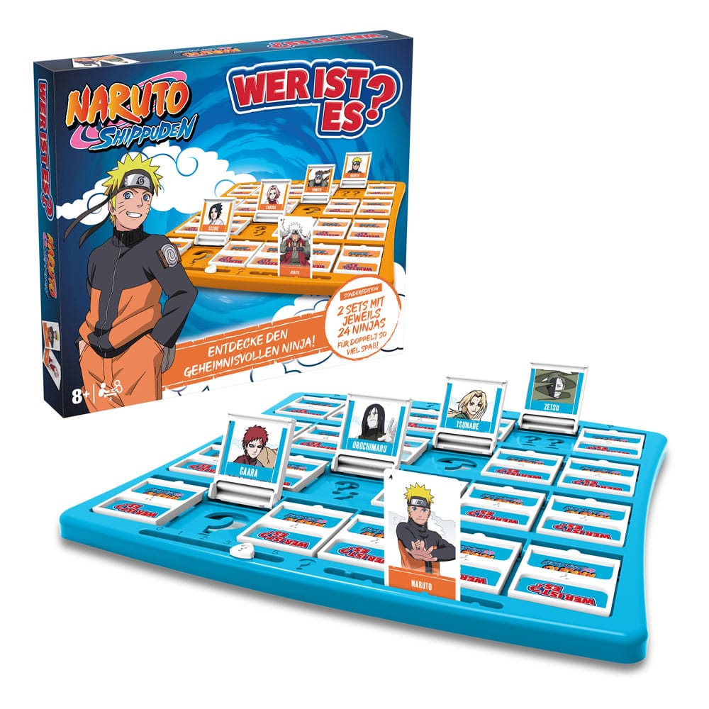 Naruto Board Game Guess Who Beruhmte Gebaude *German Version*