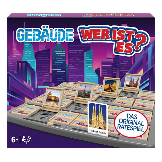 Board Game Guess Who Berühmte Gebäude *German Version* P062969