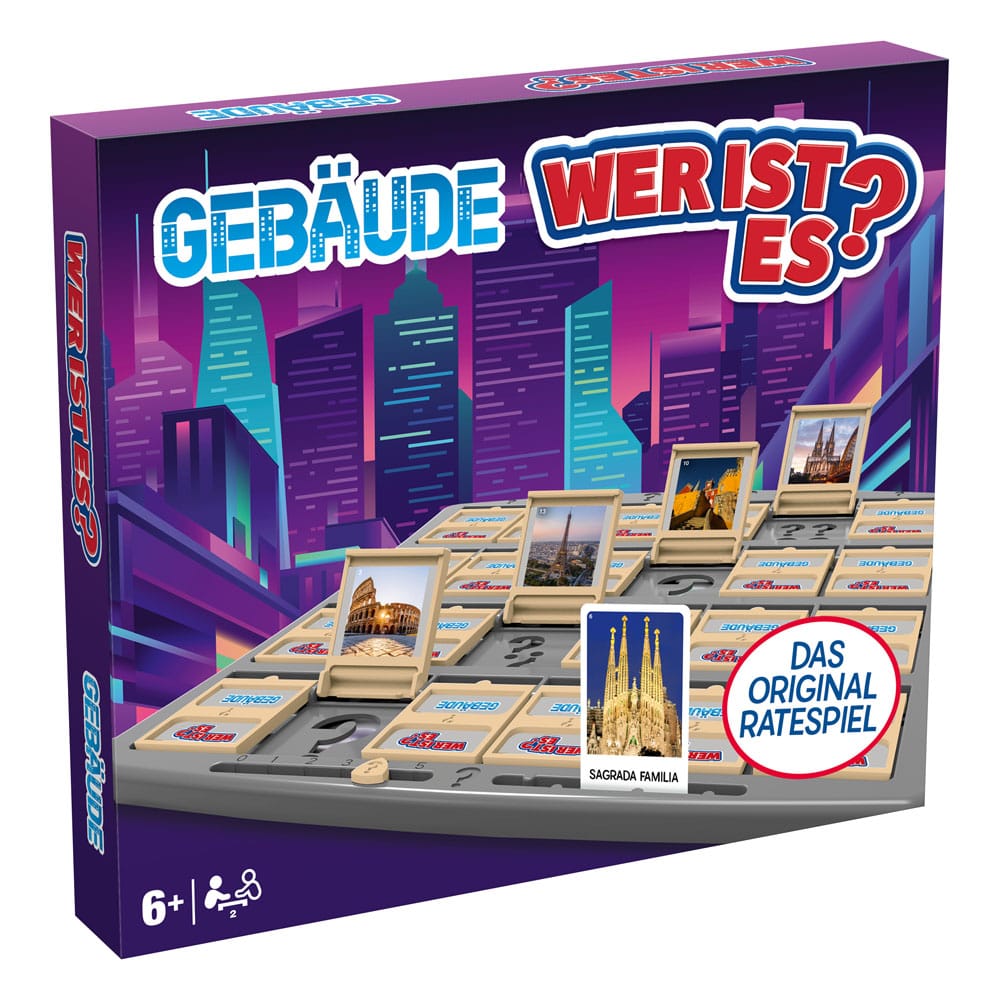 Board Game Guess Who Beruhmte Gebaude *German Version*