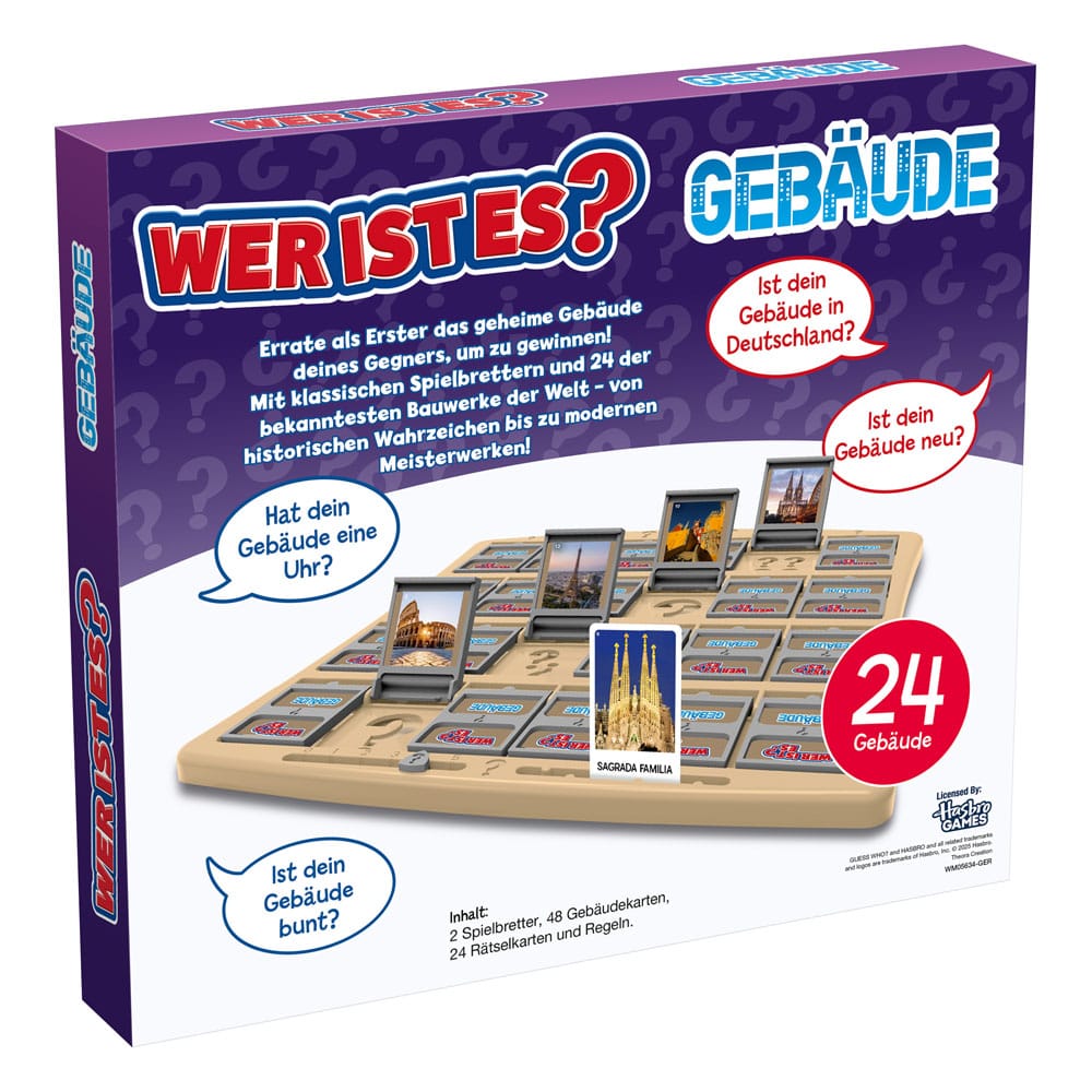 Board Game Guess Who Beruhmte Gebaude *German Version*