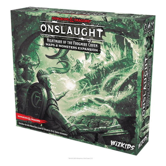 Dungeons & Dragons Game Expansion Onslaught Nightmare of the Frogmire Coven - Maps & Monsters Expansion *English Version* P063092