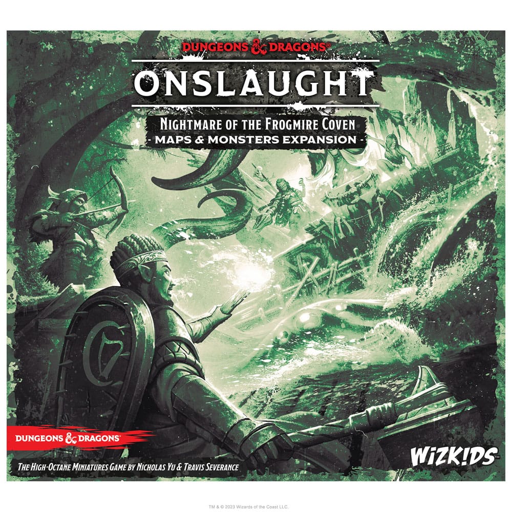 Dungeons & Dragons Game Expansion Onslaught Nightmare of the Frogmire Coven - Maps & Monsters Expansion *English Version*