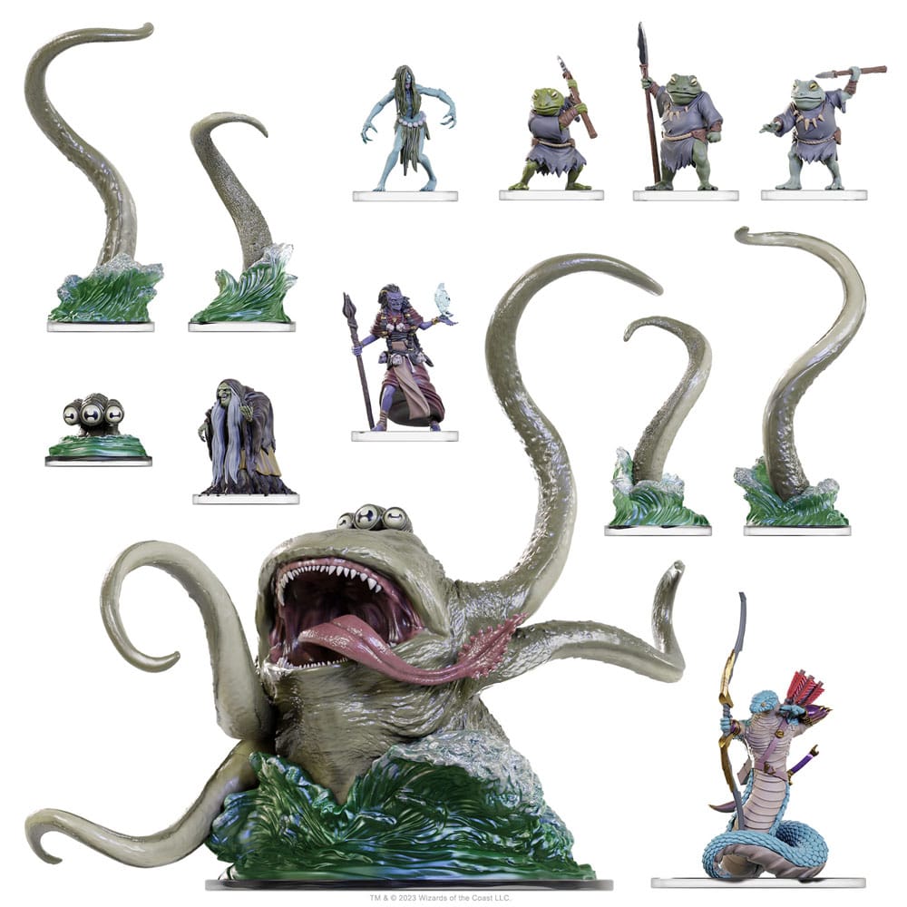 Dungeons & Dragons Game Expansion Onslaught Nightmare of the Frogmire Coven - Maps & Monsters Expansion *English Version*