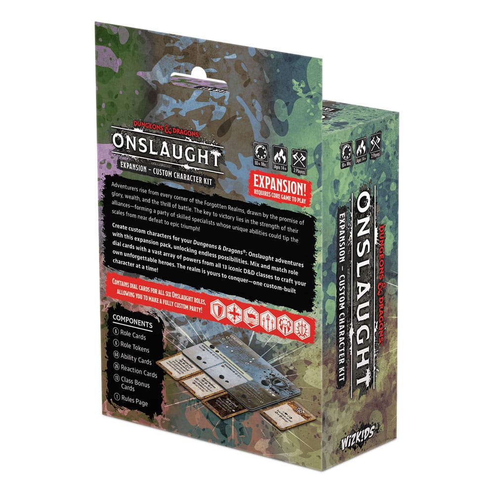 Dungeons & Dragons Game Expansion Onslaught Custom Character Kit Expansion *English Version* P063095