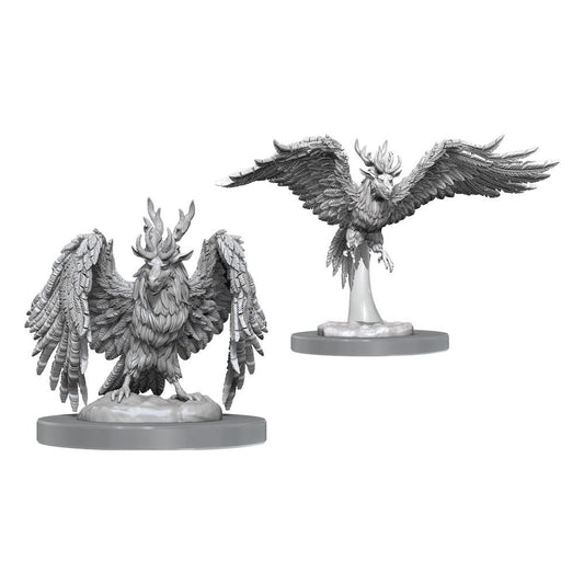 D&D Nolzur's Marvelous Miniatures Unpainted Miniatures 2-Pack Perytons P063108