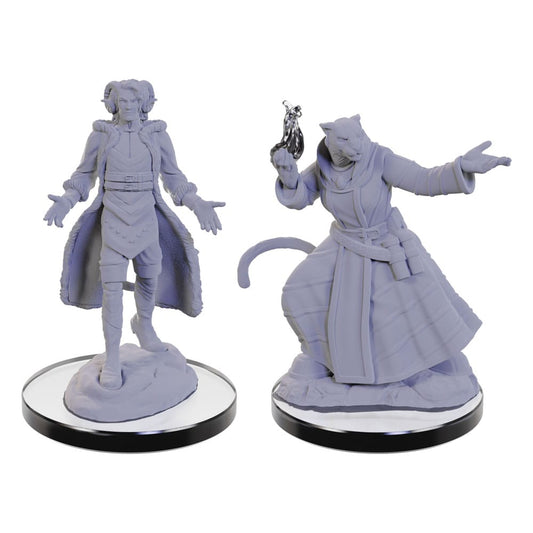 Critical Role Unpainted Miniature Lucien Tavelle & Cree Deeproots P063131