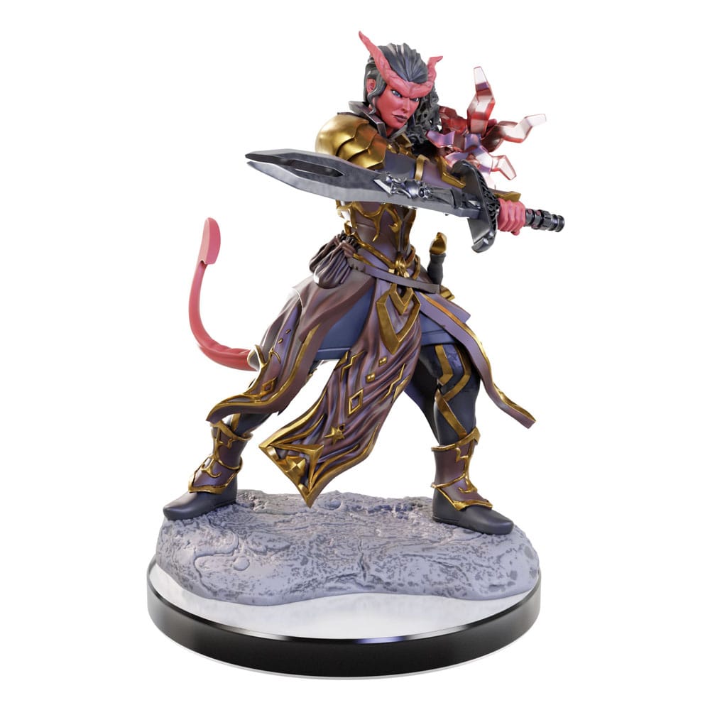 D&D Nolzur's Marvelous Miniatures miniature Unpainted Tiefling Warlocks