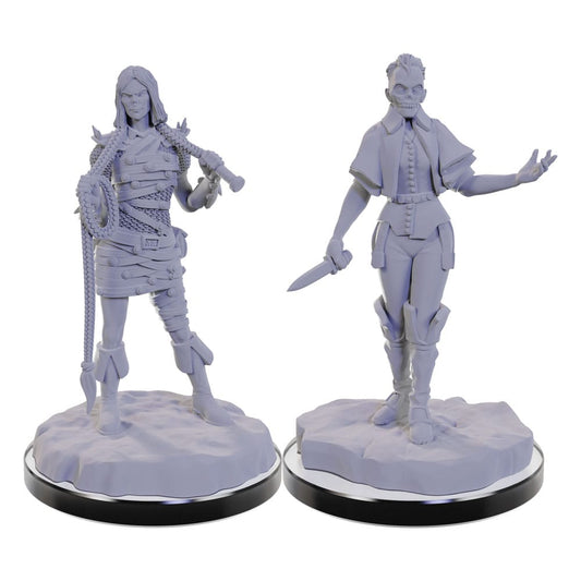 Pathfinder Battles Deep Cuts Unpainted Miniatures 2-Packs Urdefhan Death Scout & Lasher Case (2) P063139