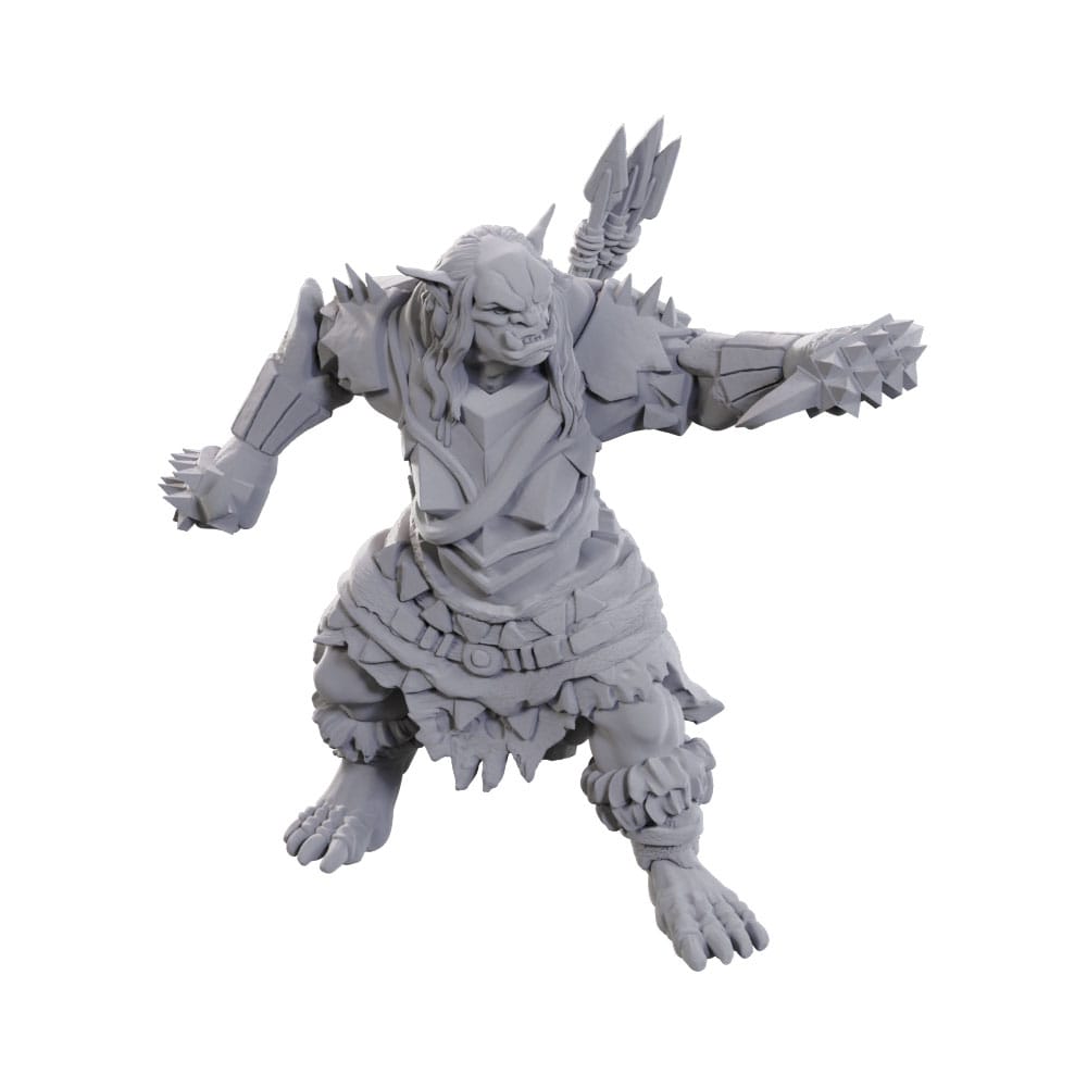 Pathfinder Deep Cuts Unpainted Miniatures Orc Brute P063163
