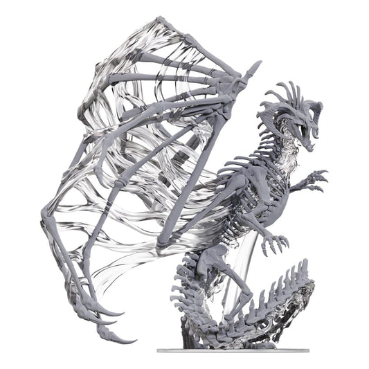 D&D Nolzur's Marvelous Miniatures Unpainted Miniatures Black Dracolich 30 cm P063170