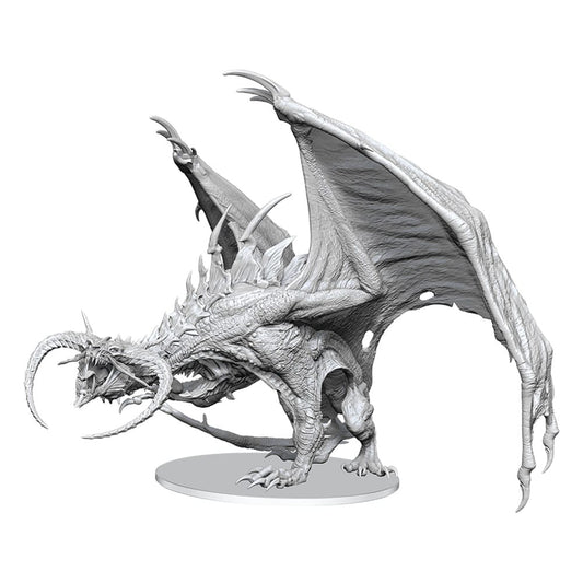 Pathfinder Deep Cuts Unpainted Boxed Miniature Diabolic Dragon P063190