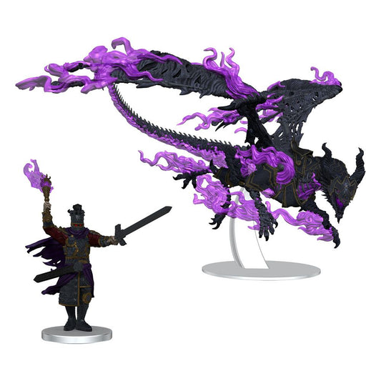 D&D Icons of the Realms Dragonlance pre-painted Miniatures Lord Soth on Greater Death Dragon (Set 25) P063206