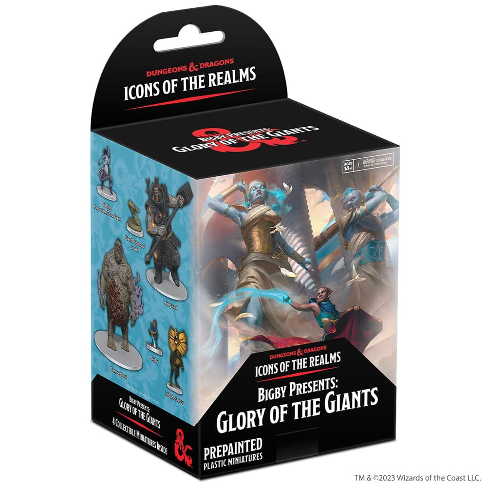 D&D Icons of the Realms: Bigby Presents Glory of the Giants (Set 27) Booster Brick (8) P068451