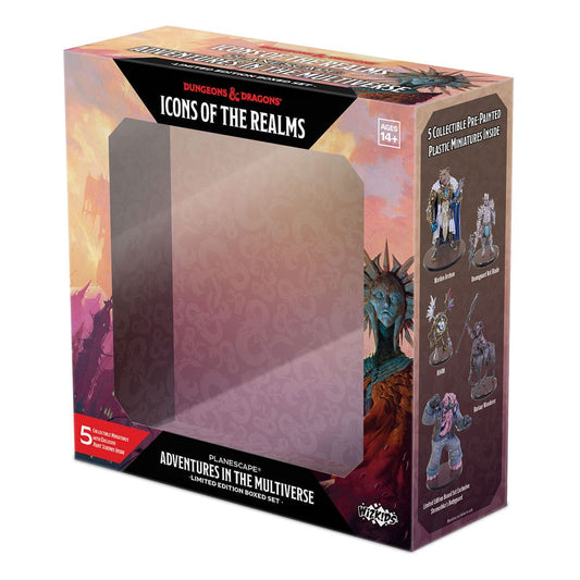 D&D Icons of the Realms: Planescape Prepainted Miniature Adventures in the Multiverse - Limited Edition Boxed Set P063214