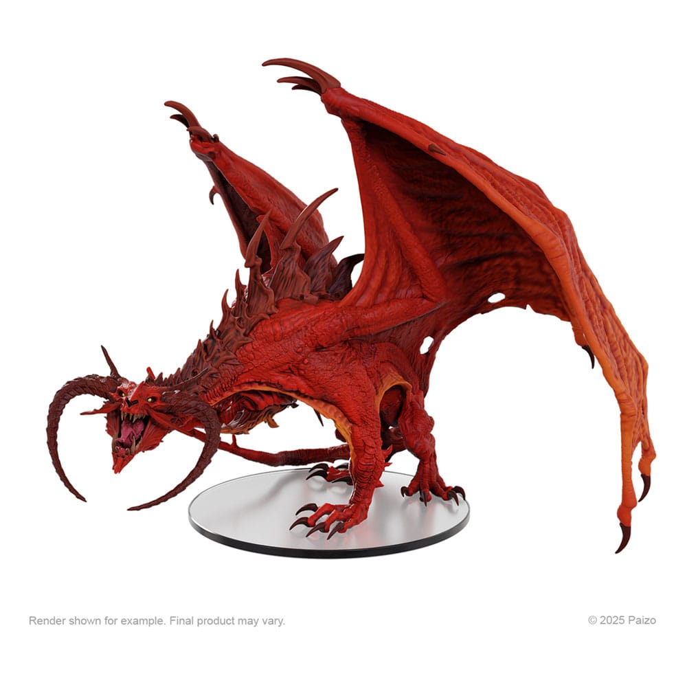 Pathfinder Battles Boxed prepainted Miniatures Diabolic Dragon 18 cm P063245