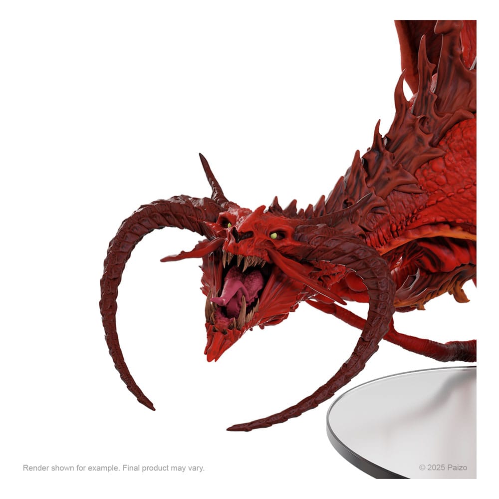 Pathfinder Battles Boxed prepainted Miniatures Diabolic Dragon 18 cm P063245