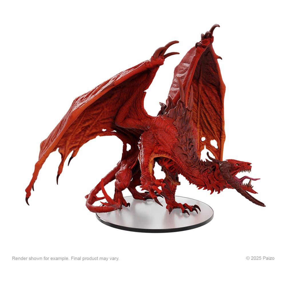 Pathfinder Battles Boxed prepainted Miniatures Diabolic Dragon 18 cm P063245