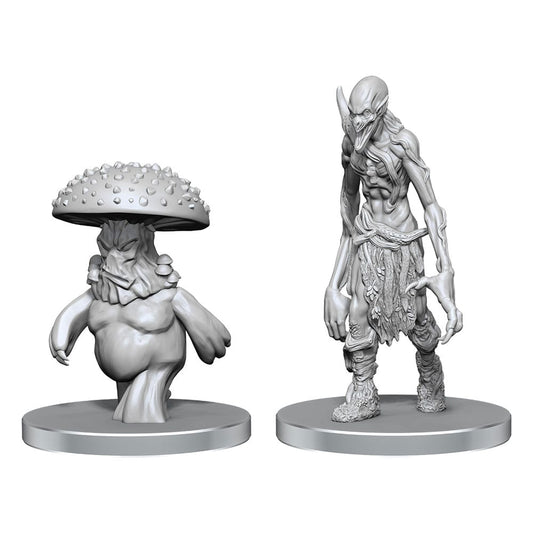 Pathfinder Deep Cuts Unpainted Miniatures Myceloid & Grimstalker P063249