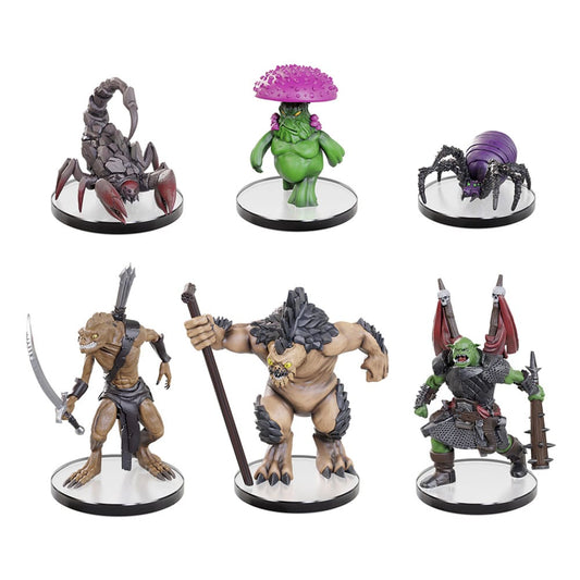 Pathfinder Battles pre-painted Miniatures 6-Pack Cave Lurkers Boxed Set P063255