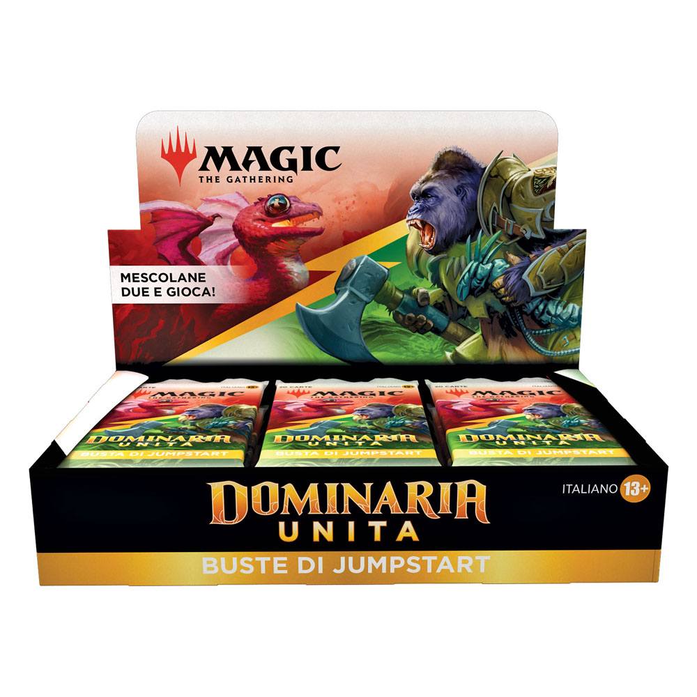 Magic the Gathering Dominaria unita Jumpstart Booster Display (18) italian P063317