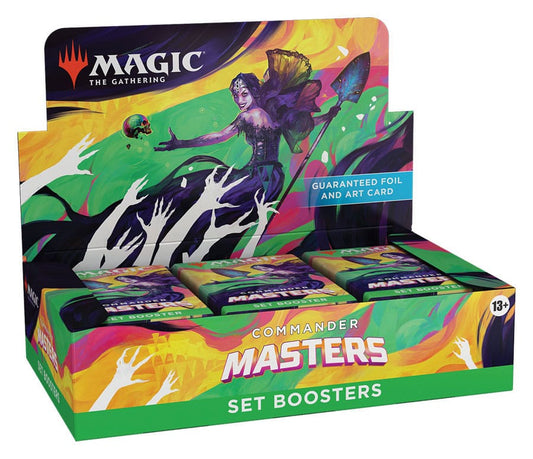 Magic the Gathering Commander Masters Set Booster Display (24) english P063342