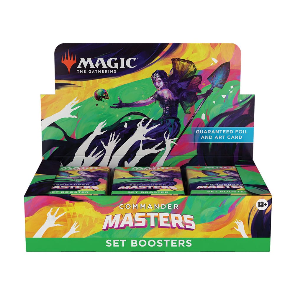 Magic the Gathering Commander Masters Set Booster Display (24) english P063342