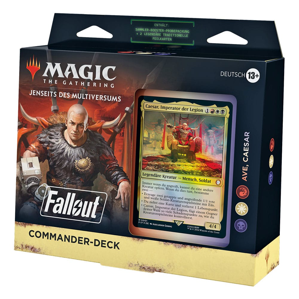 Magic the Gathering Jenseits des Multiversums: Fallout Commander Decks Display (4) german P063344