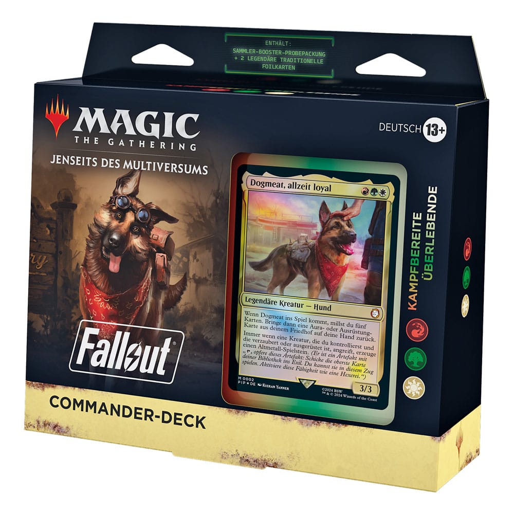 Magic the Gathering Jenseits des Multiversums: Fallout Commander Decks Display (4) german P063344