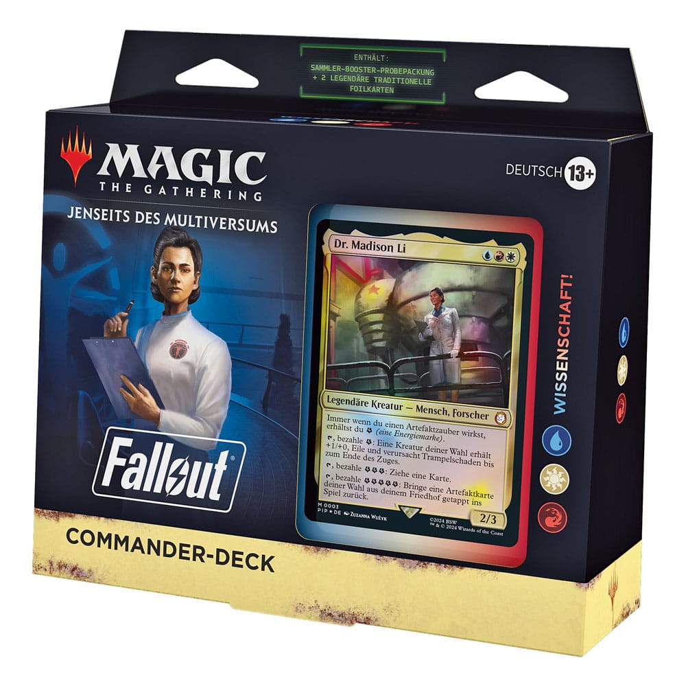 Magic the Gathering Jenseits des Multiversums: Fallout Commander Decks Display (4) german P063344