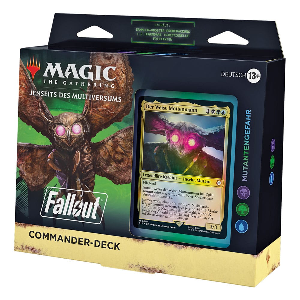 Magic the Gathering Jenseits des Multiversums: Fallout Commander Decks Display (4) german P063344