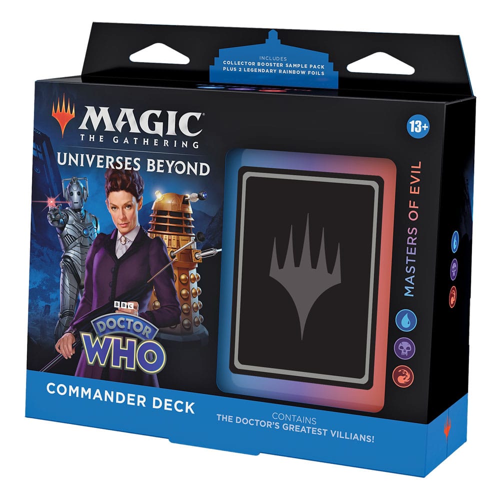Magic the Gathering Universes Beyond: Doctor Who Commander Decks Display (4) english P063345
