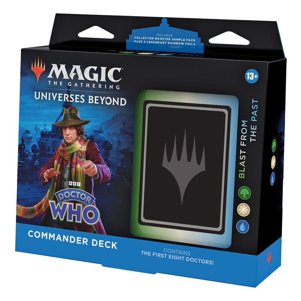 Magic the Gathering Universes Beyond: Doctor Who Commander Decks Display (4) english P063345