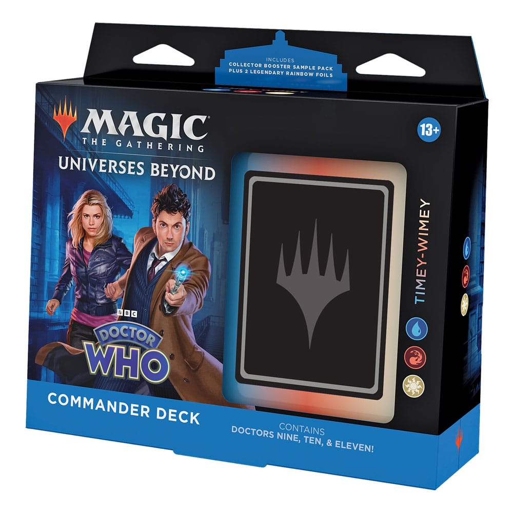 Magic the Gathering Universes Beyond: Doctor Who Commander Decks Display (4) english P063345