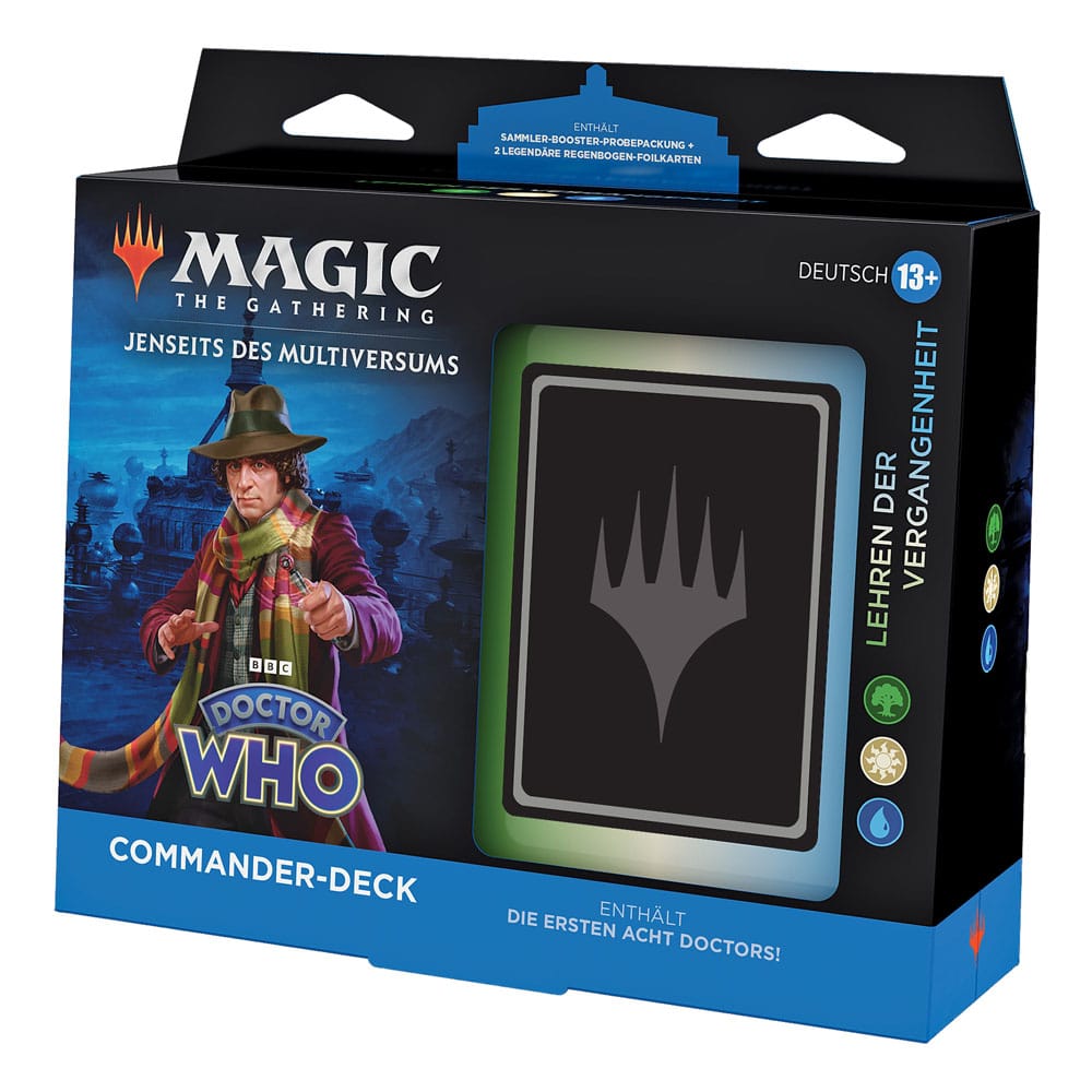 Magic the Gathering Jenseits des Multiversums: Doctor Who Commander Decks Display (4) german P066211