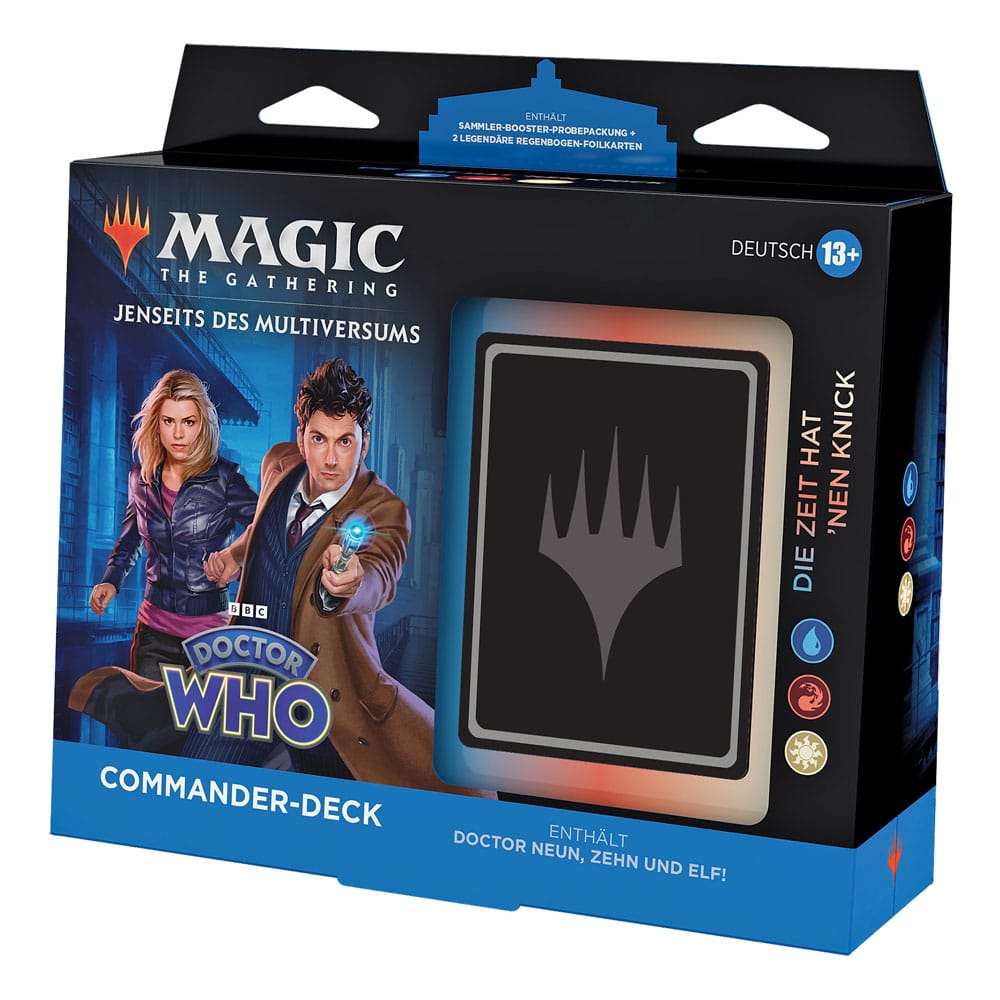 Magic the Gathering Jenseits des Multiversums: Doctor Who Commander Decks Display (4) german P066211
