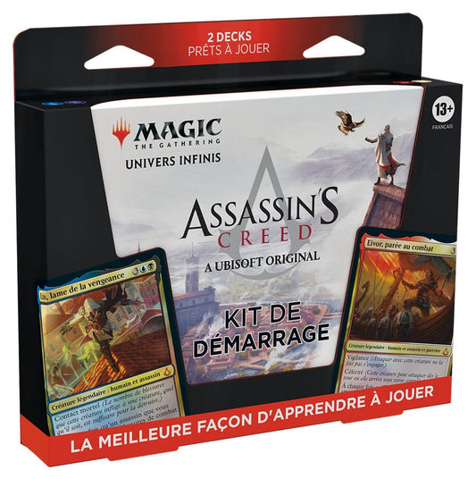 Magic the Gathering Univers infinis : Assassin's Creed Starter Kit 2024 Display (12) french P063383
