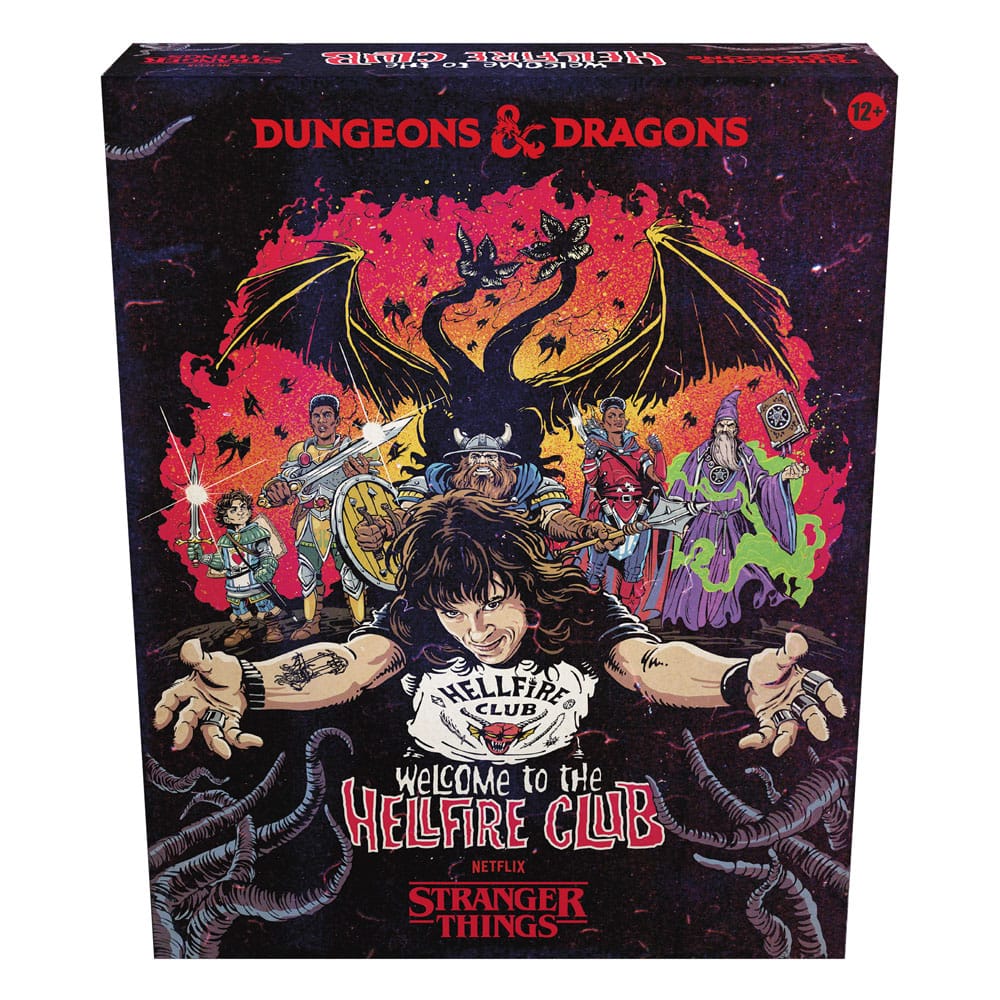 Dungeons & Dragons Board Game Stranger Things: Welcome to the Hellfire Club english P063501