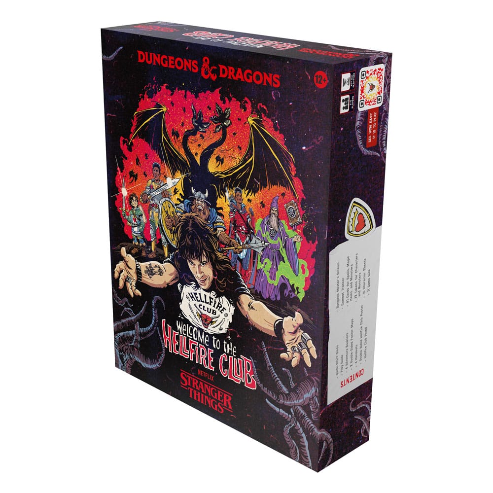 Dungeons & Dragons Board Game Stranger Things: Welcome to the Hellfire Club english P063501