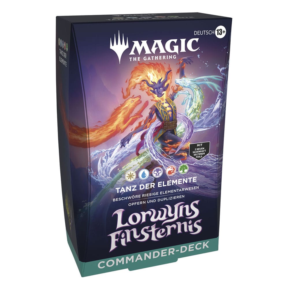 Magic the Gathering Lorwyns Finsternis Commander Decks Display (4) german P063516